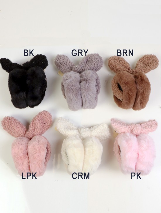 Bunny Ear Plush Earmuff